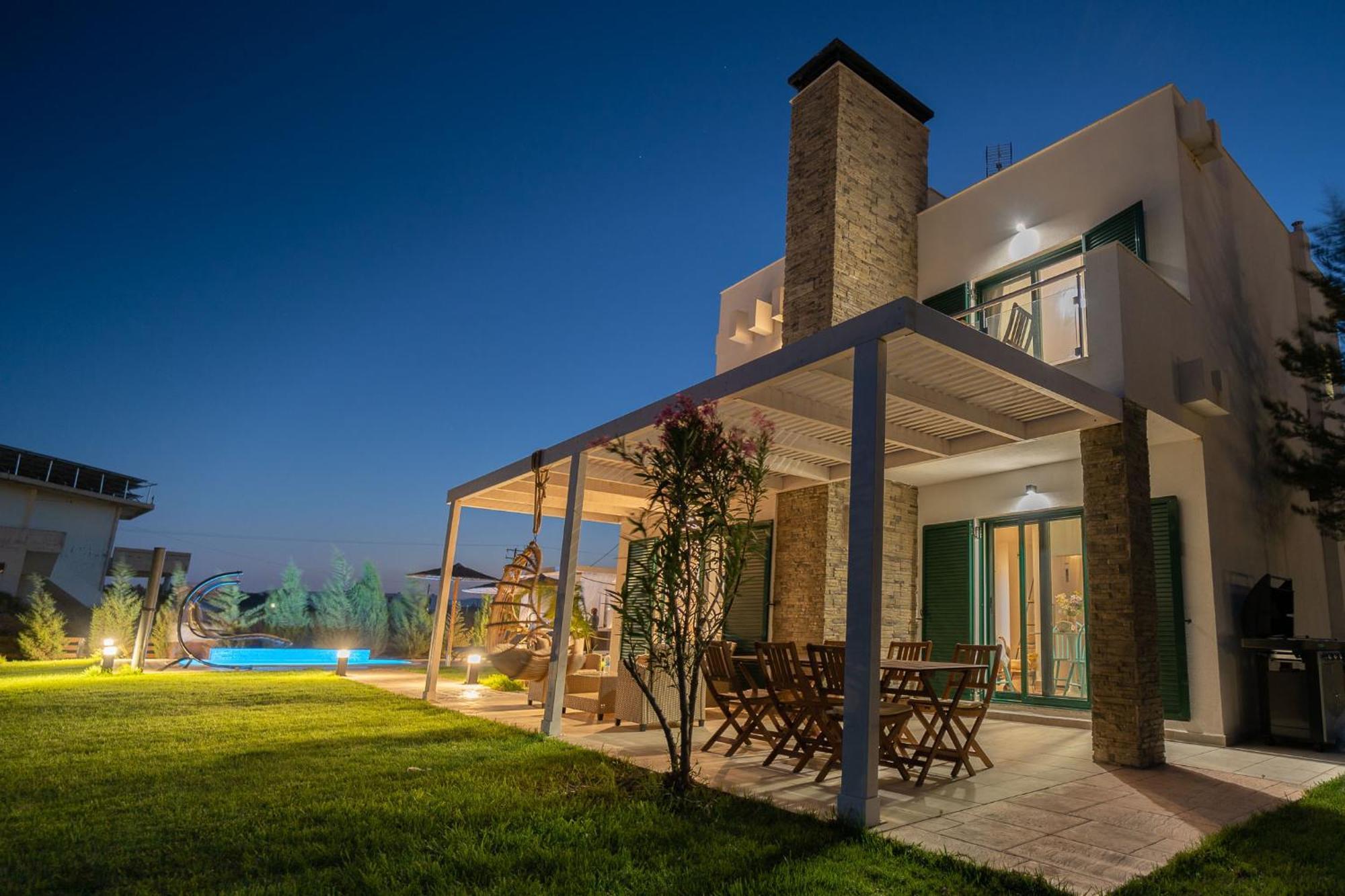 Heliophos Villa Amalthia Kiotari Luaran gambar